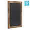 Flash Furniture Torched Wood Magnetic Hanging Chalkboard, 10PK 10-HGWA-GDIS-CRE8-762315-GG - alternate 9